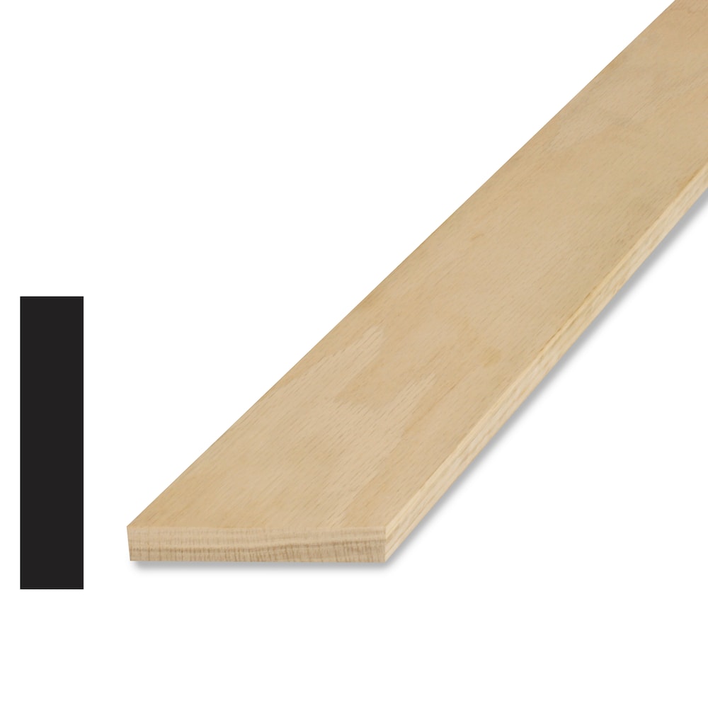 1-inch x 4-inch x 6 Feet Red Oak Hardwood Hobby Board S4S