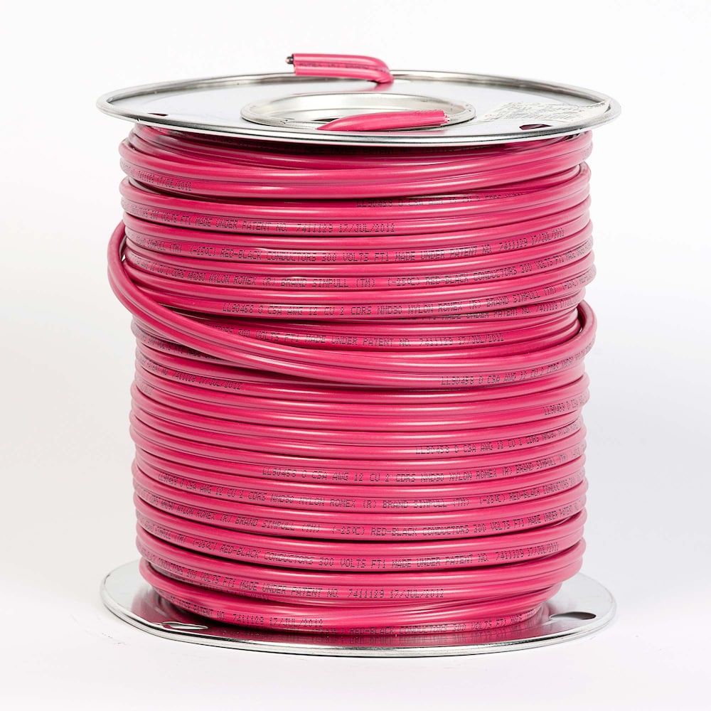 12/2 NMD90 75M Romex SIMpull Electrical Wire - Red