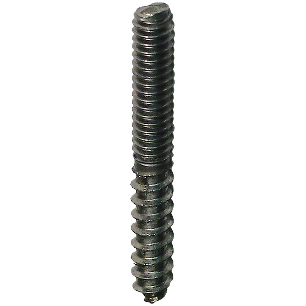 1/4-inch x 3-inch Hanger Bolt - Carbon Steel