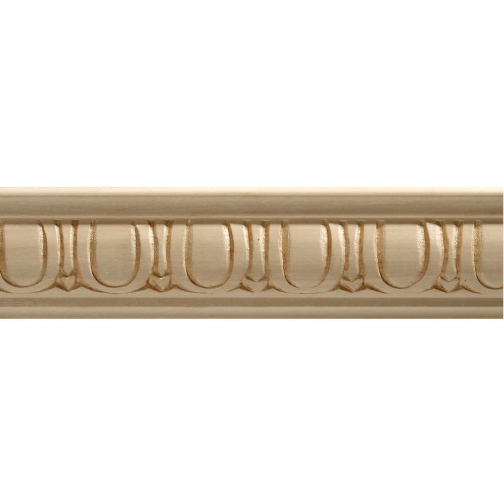 7/8-inch x 1-7/8-inch x 8 ft. Unfinished Paintable Rot Resistant Basswood Chair Rail in Tan