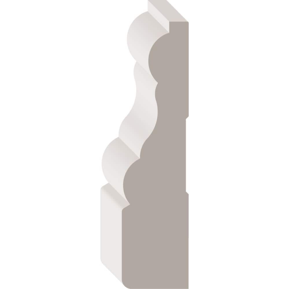 3/4-inch x 3-inch x 96-inch Colonial LDF Primed Fibreboard Casing