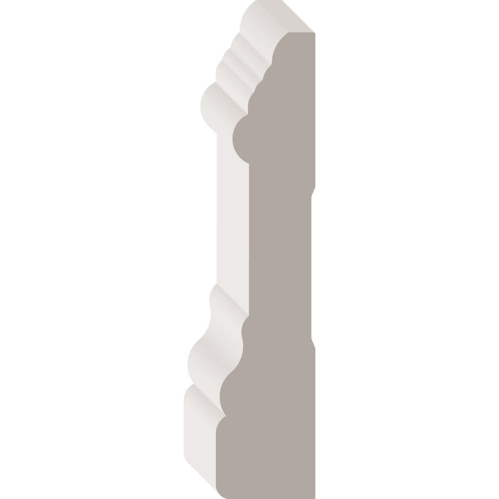 3/4-inch 3 1/2-inch Colonial LDF Primed Fibreboard Casing