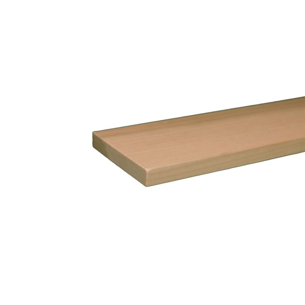 1/4-inch x 2-inch x 2 Feet Poplar Hardwood Hobby Board S4S