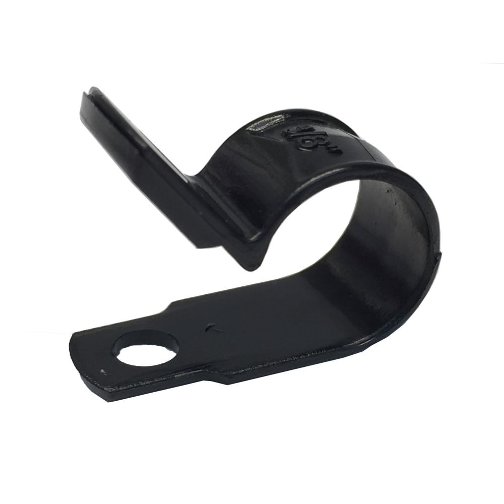 Serre-câbles en plastique à 1 trou de 3/8 po, noir (paquet de 15)