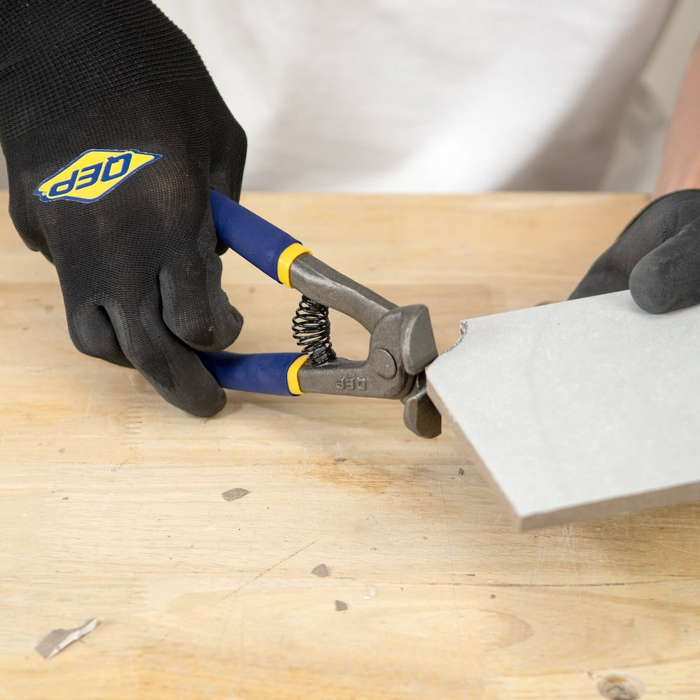 8 in. Rustproof Steel Tile Nipper for Tile up to 1/4 in. Thick