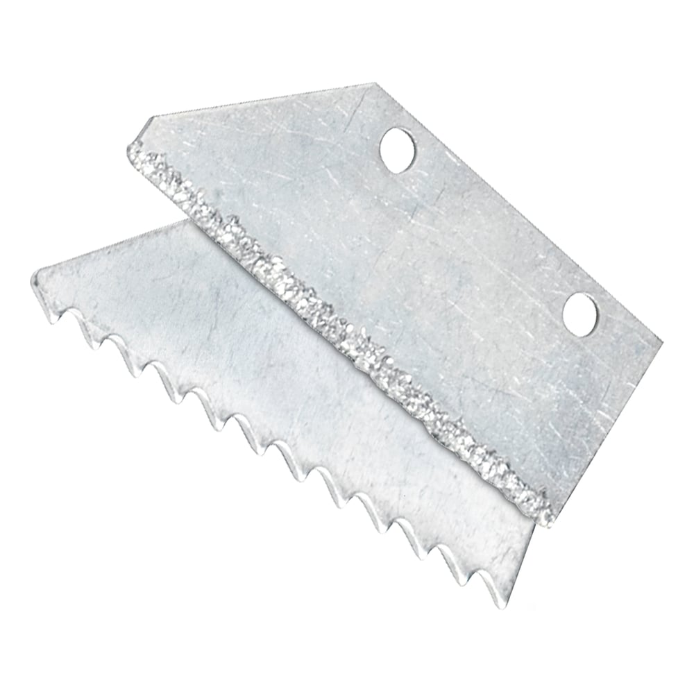 Handheld Grout Saw with 2 Blades for Cleaning, Stripping and Removing Grout