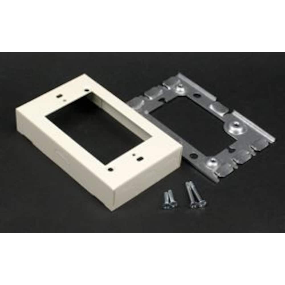 1 Gang Metal Starter Box Ivory