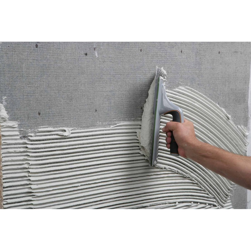 Mortier pour carrelage grand format MegaLite 30 lb. Blanc pour la prévention ultime des fissures pour les installations de planchers et de murs intérieurs/extérieurs