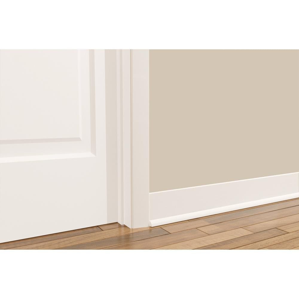 11/16 In. x 11/16 In. Primed Finger Jointed Pine Quarter Round (Price per linear foot)