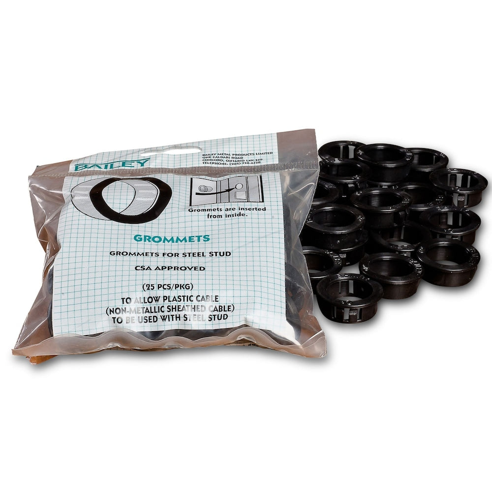 Œillets pour charpente en acier (paquet de 25) (S)