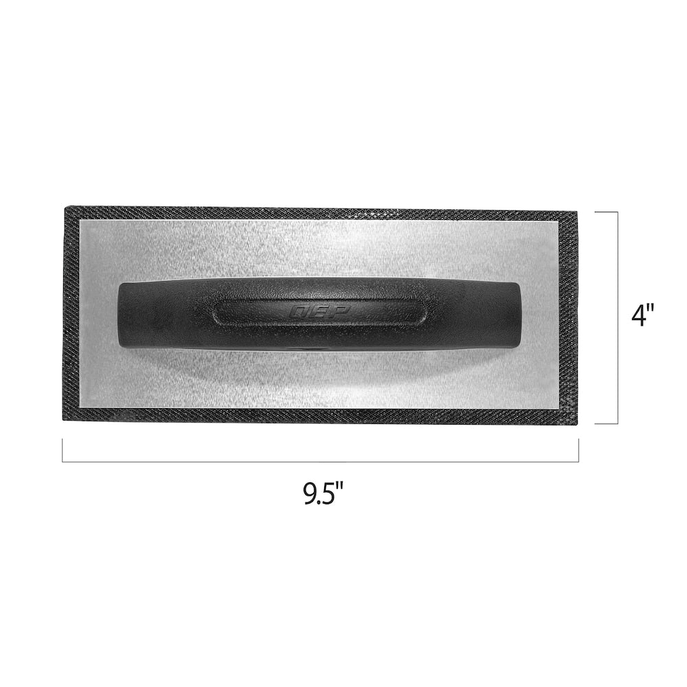 4 in. x 9.5 in. Molded Rubber Grout Float with Non-Stick Gum Rubber