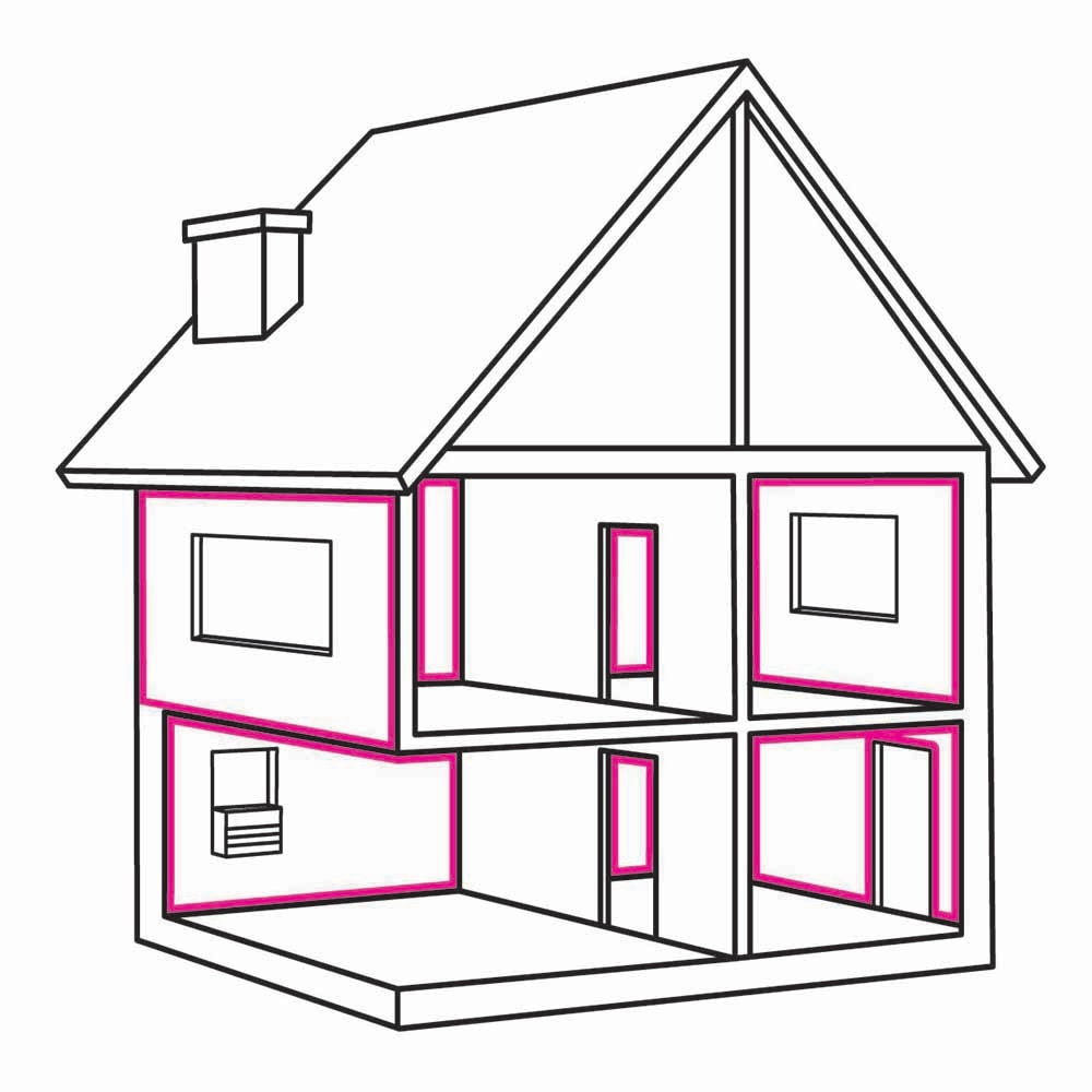 R-14 PINK NEXT GEN FIBERGLAS Insulation 15-inch x 47-inch x 3.5-inch (78.3 sq.ft.)