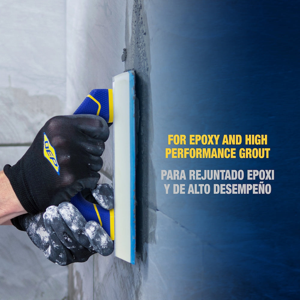 3/4-inch x 4-inch Universal Grout and Epoxy Float for Tile Flooring with Comfort Grip Handle