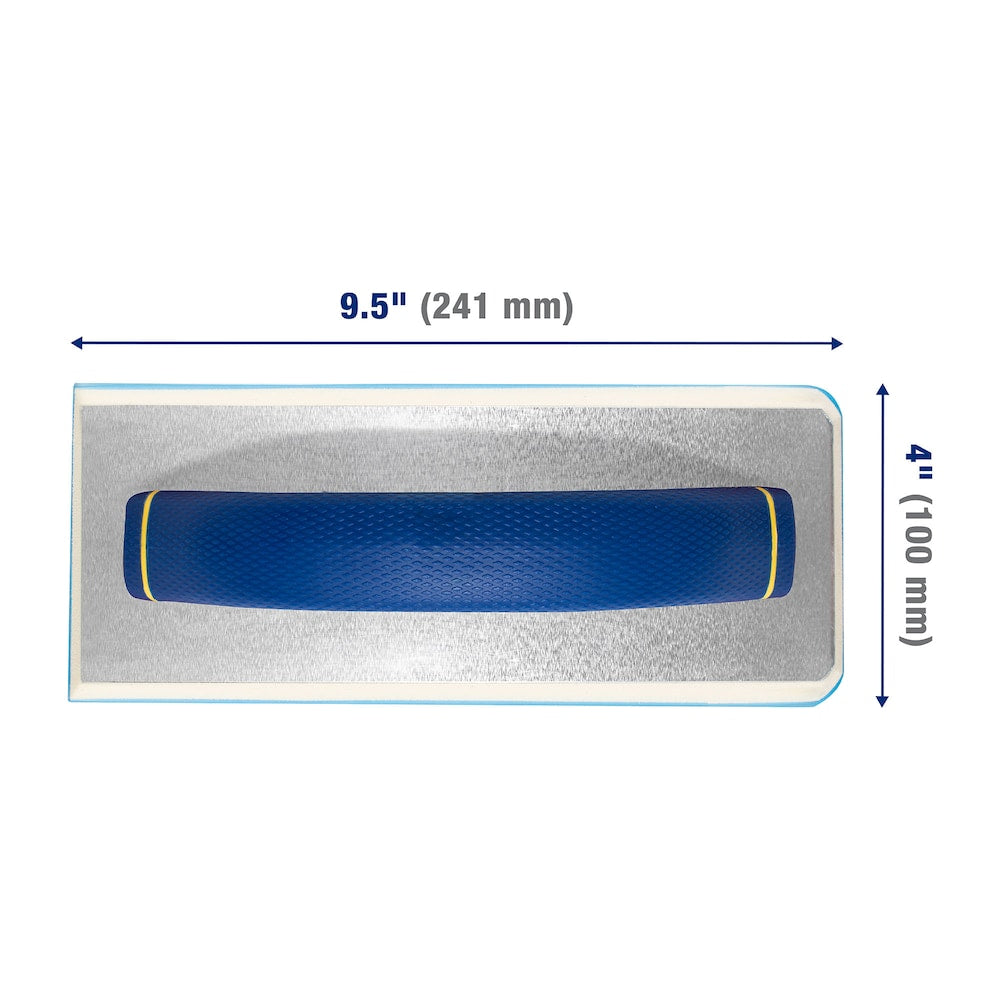 3/4-inch x 4-inch Universal Grout and Epoxy Float for Tile Flooring with Comfort Grip Handle
