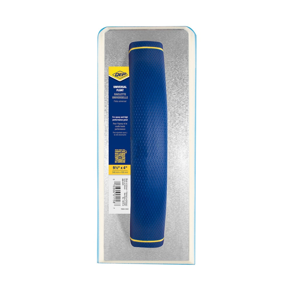 3/4-inch x 4-inch Universal Grout and Epoxy Float for Tile Flooring with Comfort Grip Handle