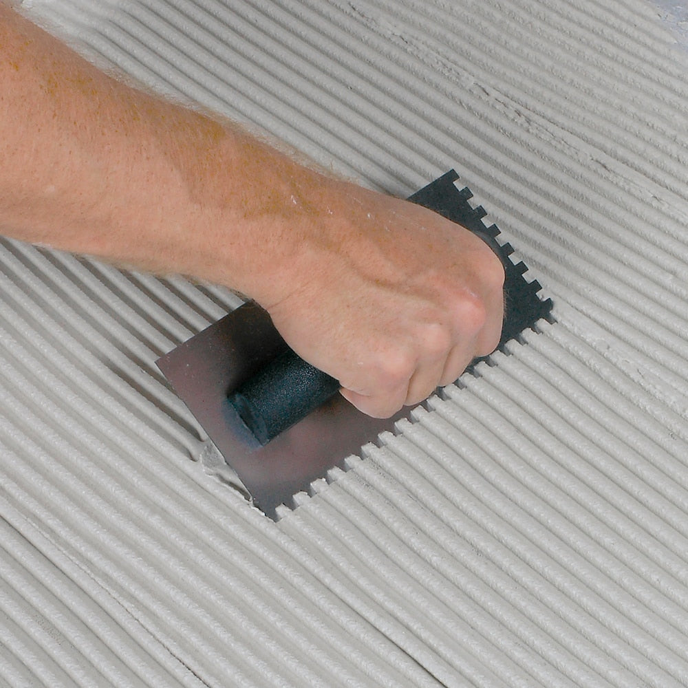 1/4 in. x 1/4 in. x 1/4 in. Square-Notch Economy Flooring Trowel