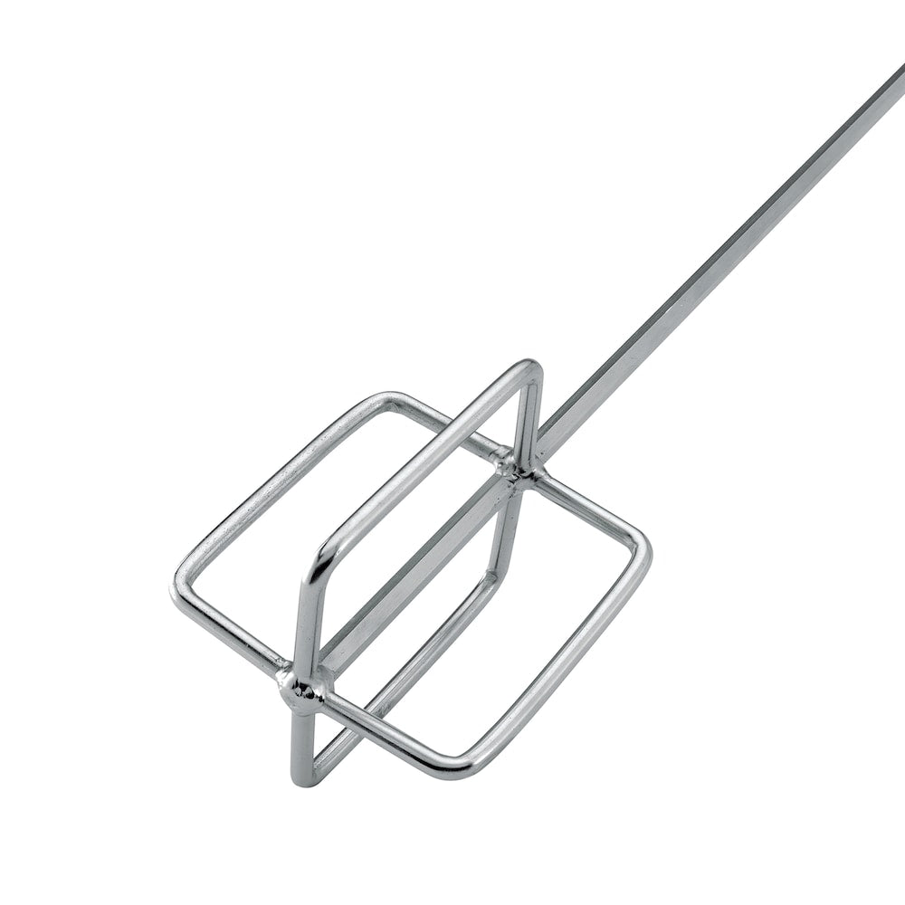 24 in. Professional Chrome-Plated Steel Thinset and Grout Mixing Paddle for Corded Drills