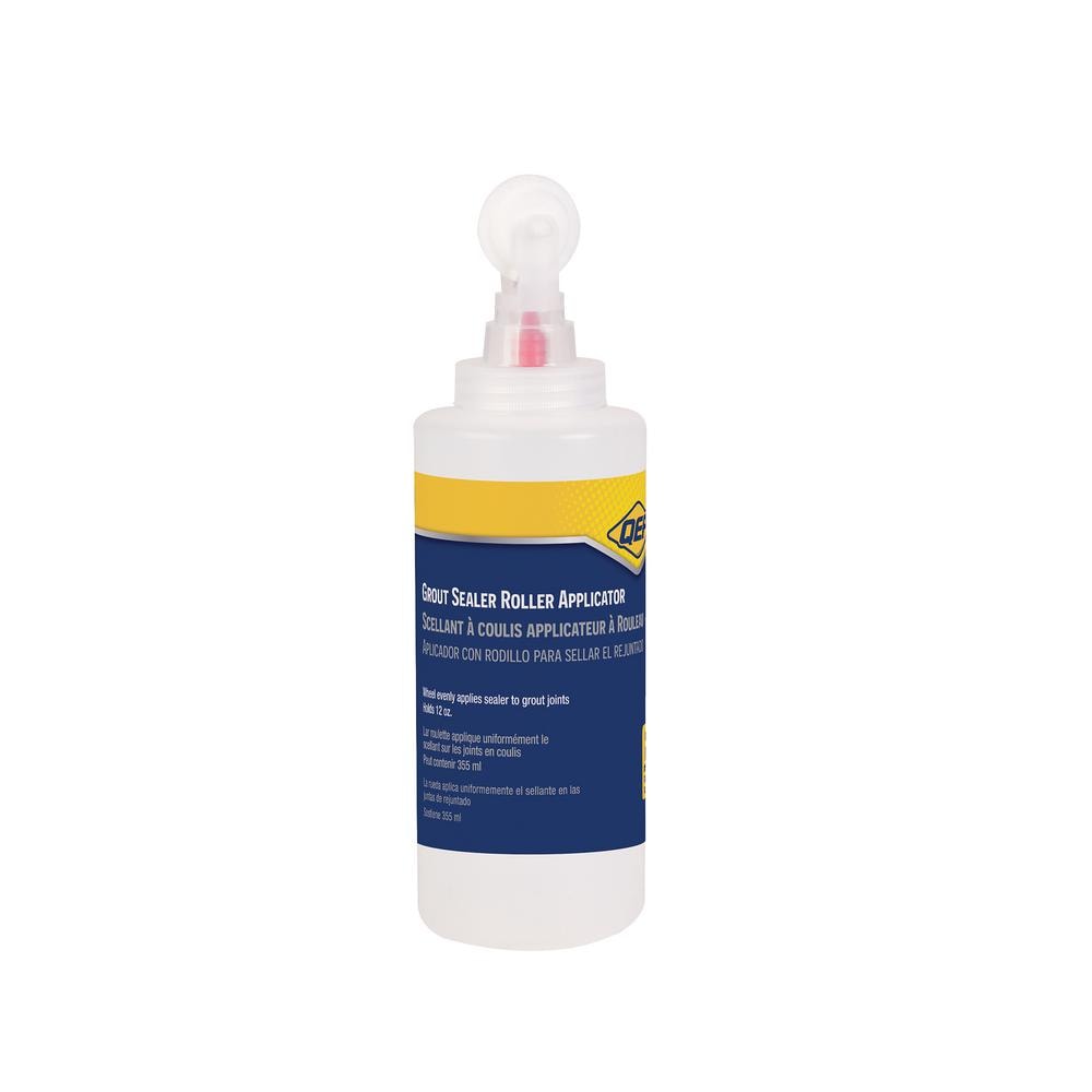 12 oz. Grout Sealer Applicator Roller Bottle with 2 Wheels