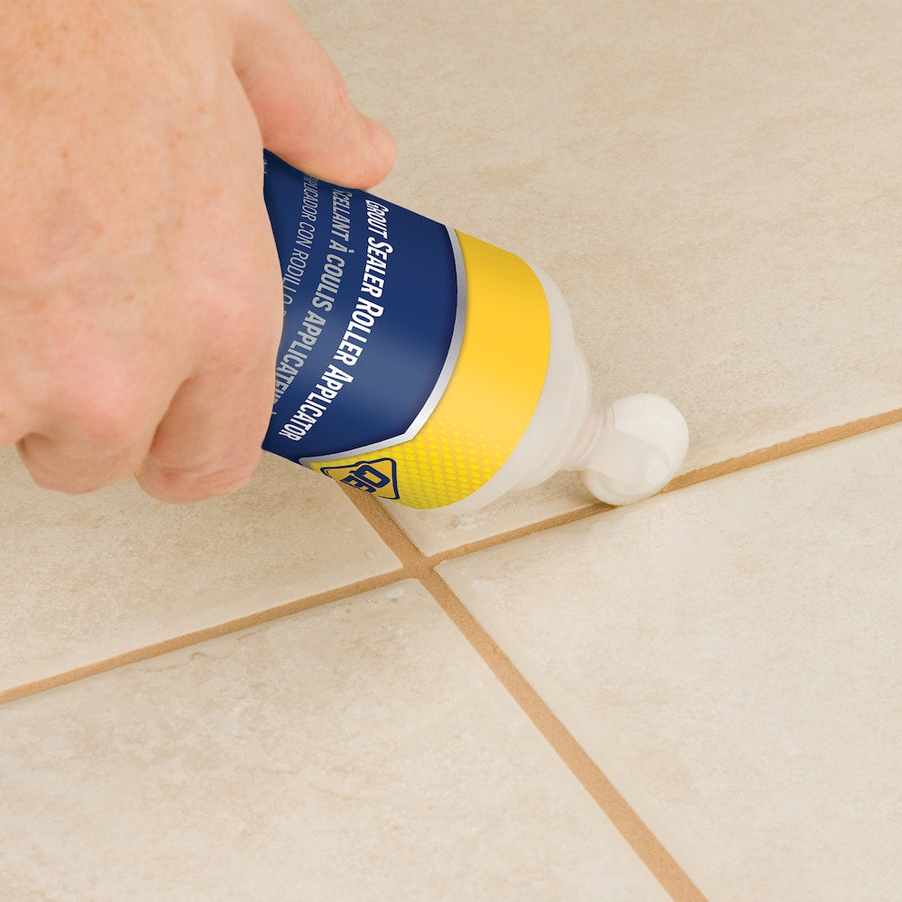 12 oz. Grout Sealer Applicator Roller Bottle with 2 Wheels