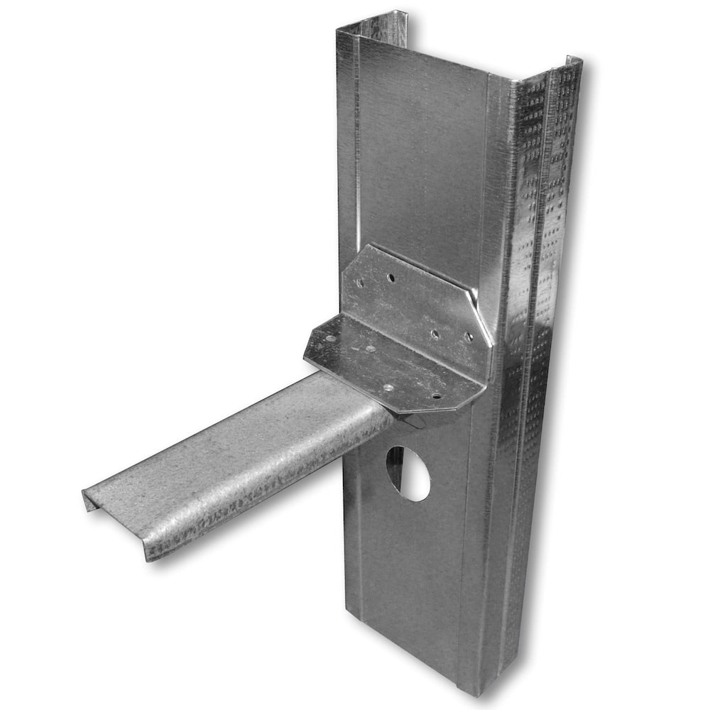 Profilé de charpente en acier galvanisé 12 1-1/2 po x 1/2 po