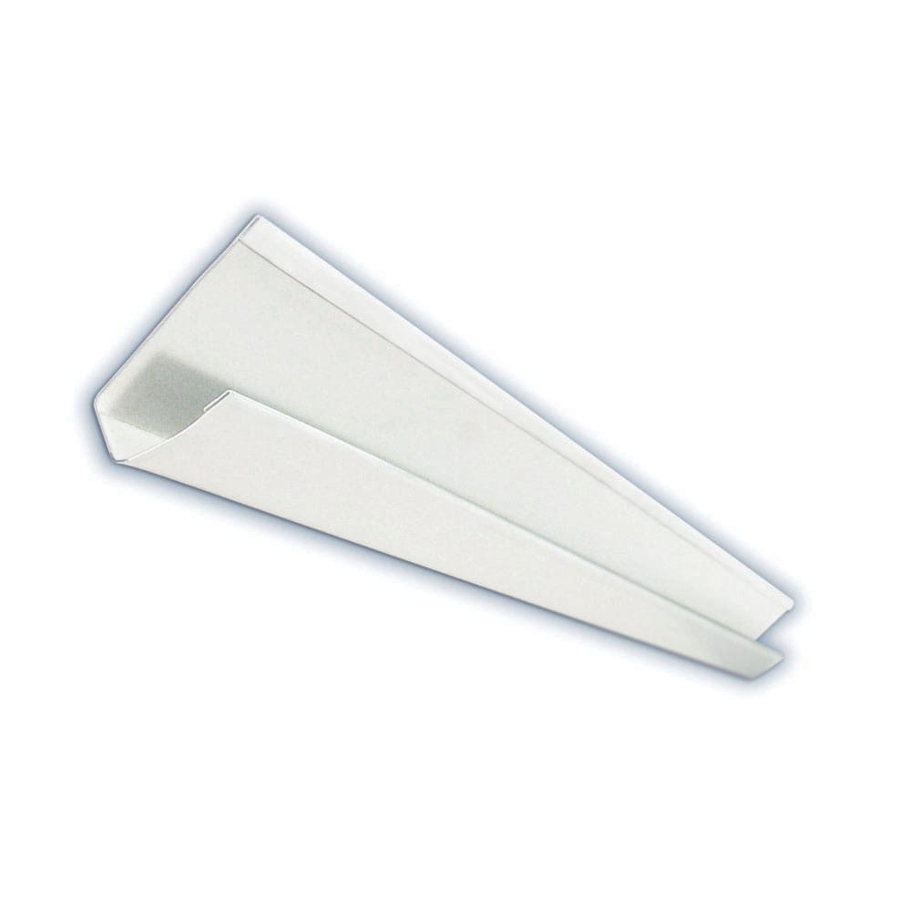 10 ft. L x 1 1/2-inch W Aluminum J-Trim in White