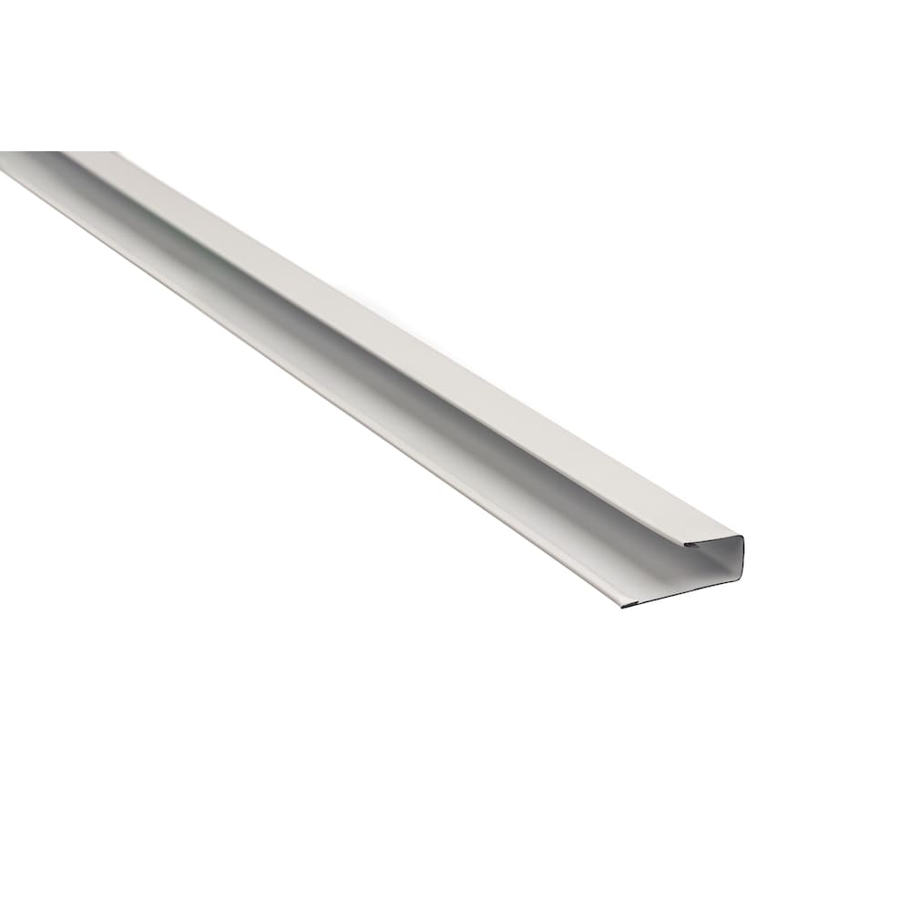 10 ft. L x 1 1/2-inch W Aluminum J-Trim in White