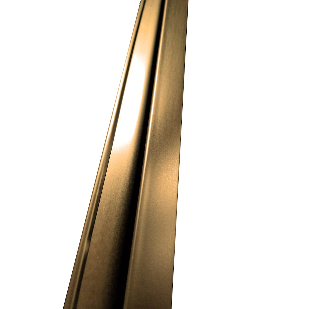 10 ft. L x 1 1/2-inch W Aluminum J-Trim in Brown