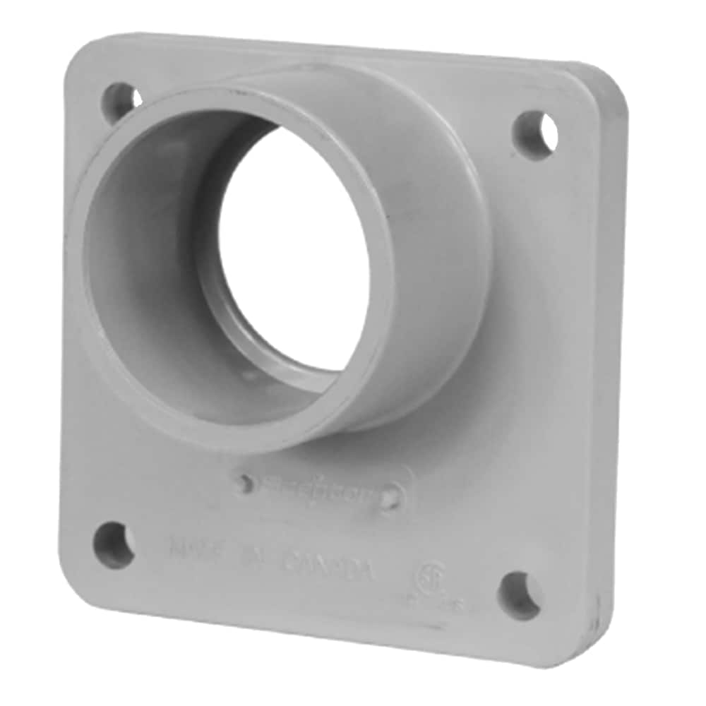Schedule 40 PVC meter hub 1-1/4 in.