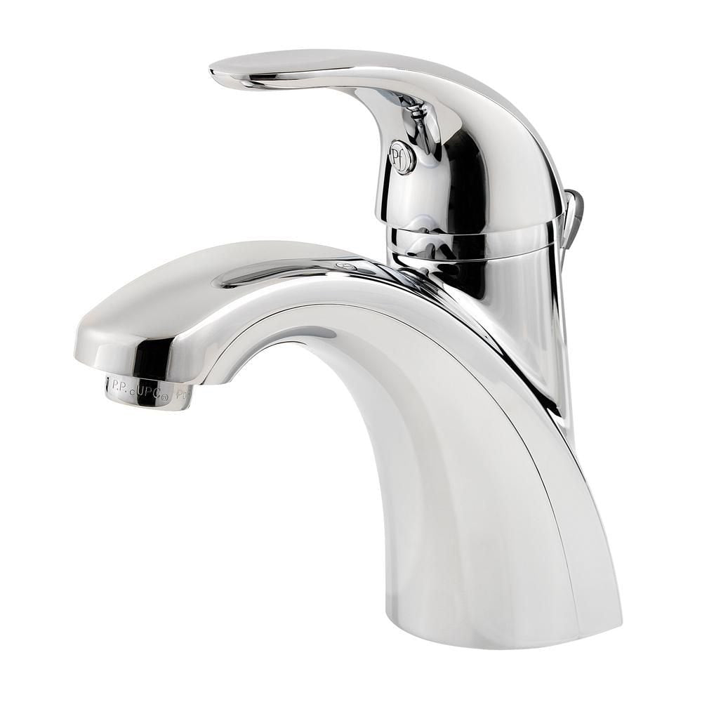 Parisa Single Handle 1 or 3 Hole Polished Chrome Bathroom Sink Faucet/Tap