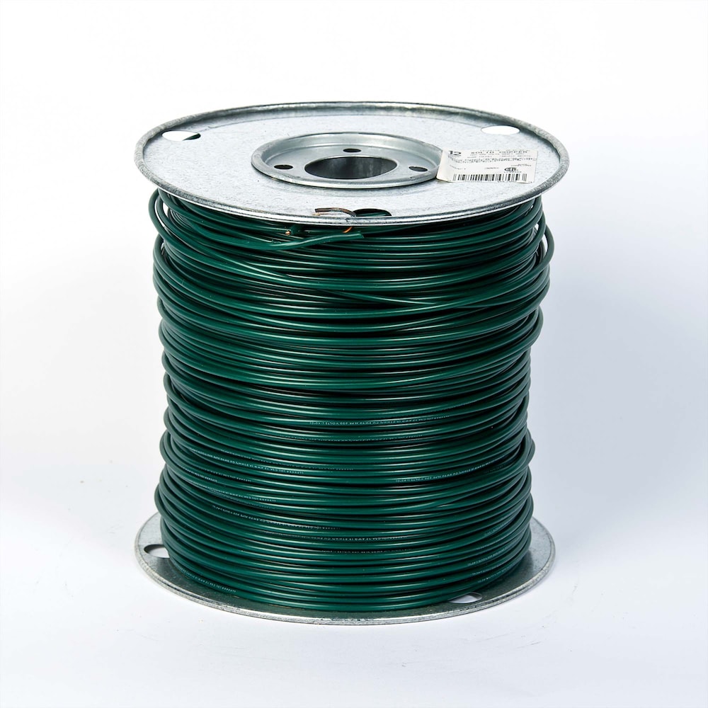12/1 RW90 300M Electrical Wire - Green