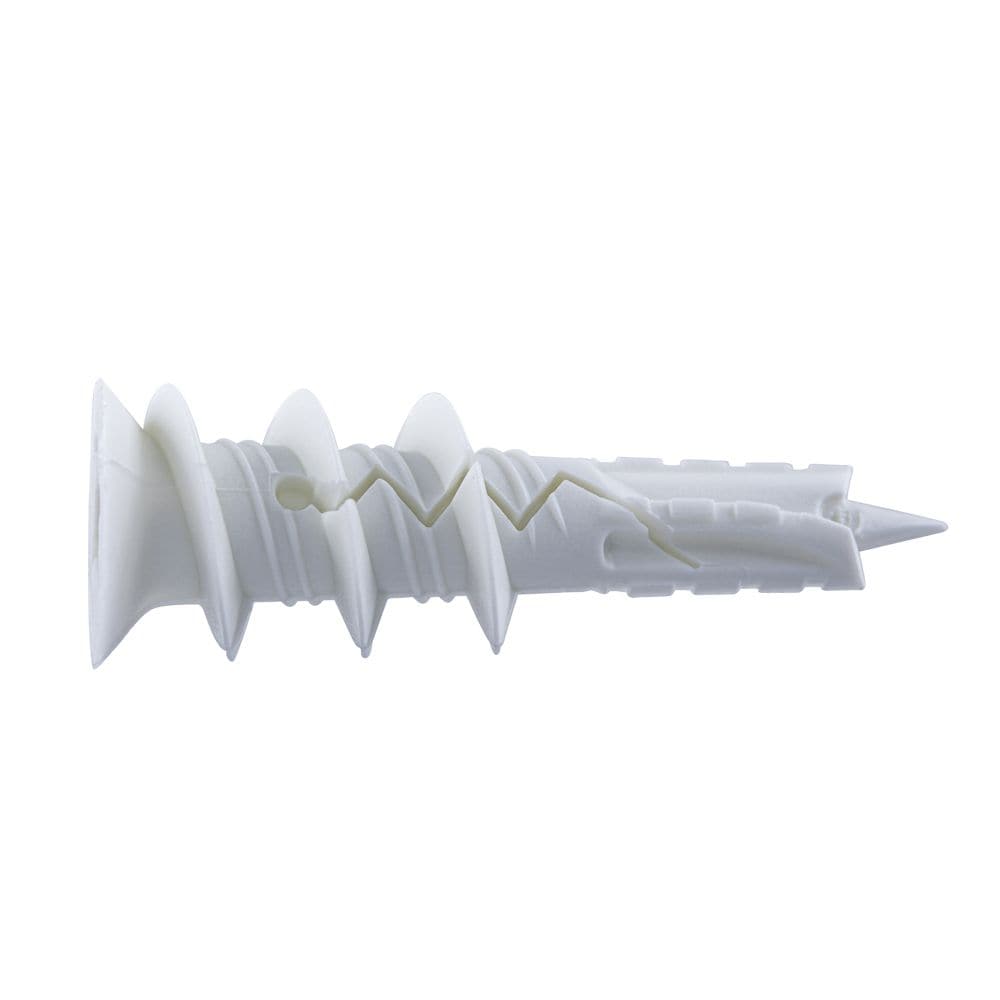 E-Z Anchor #6 E-Z Lite Drywall Anchor - Plastic - 20pc