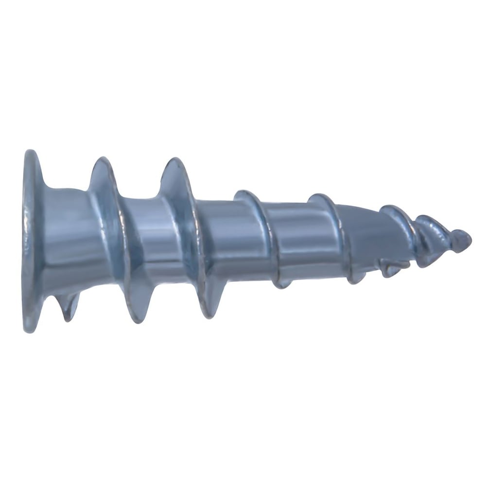 Stud Solver #8 Self-Drilling Zinc Drywall Anchor, Medium Duty - 100pcs