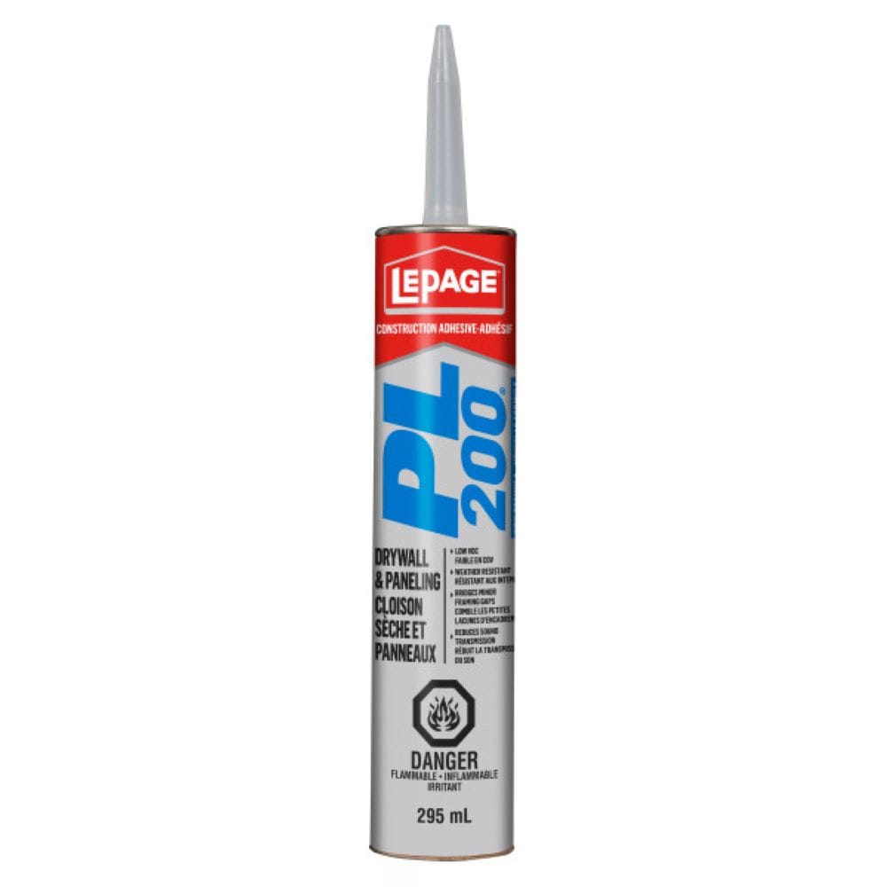 Adhésif de construction pour cloisons sèches PL 200, intérieur/extérieur, 295 ml
