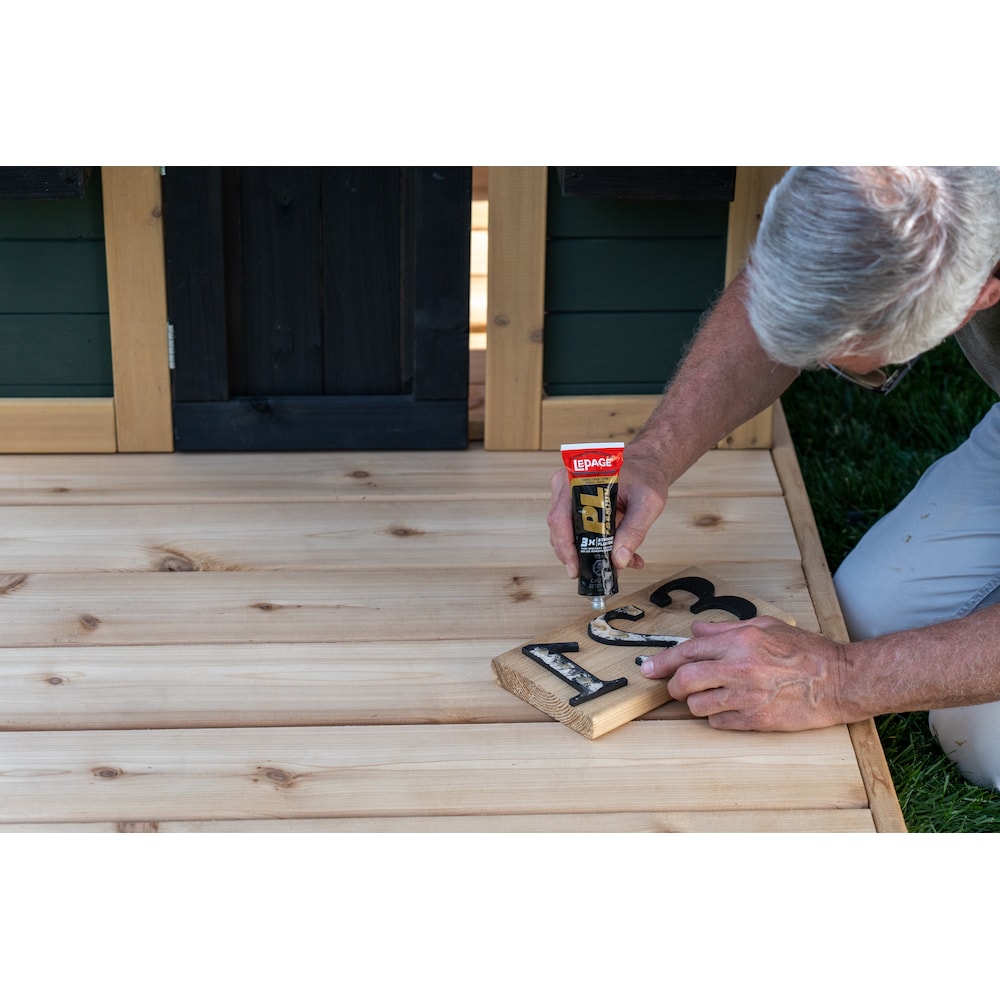 PL Premium Polyurethane Construction Adhesive, Interior/Exterior, Waterproof, 295 ml