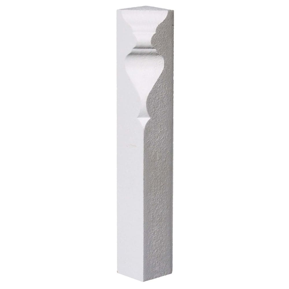 Primed Fibreboard Inside Colonial Base Corner, For Base #05955