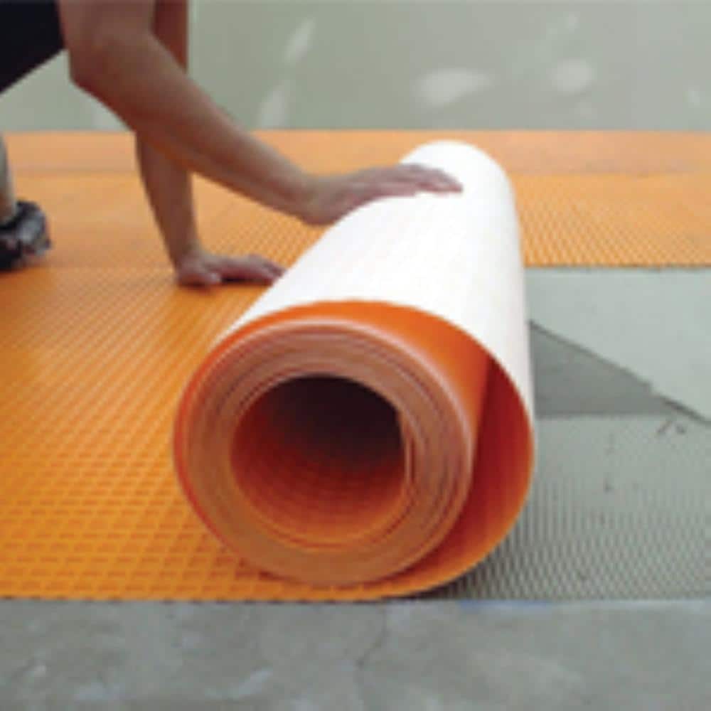 Membrane de désolidarisation Ditra 3 pi x 16,5 pi x 1/8 po (54 pi²/rouleau)