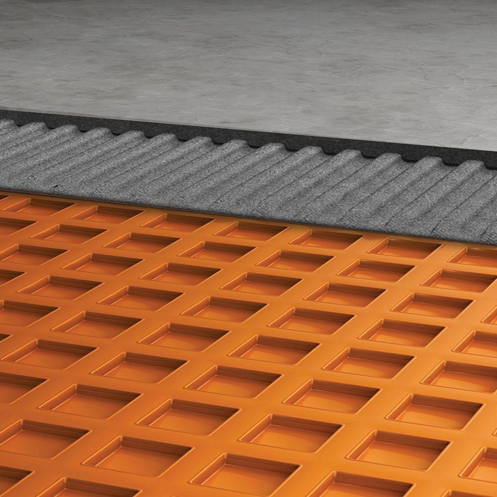 Membrane de désolidarisation Ditra 3 pi x 16,5 pi x 1/8 po (54 pi²/rouleau)