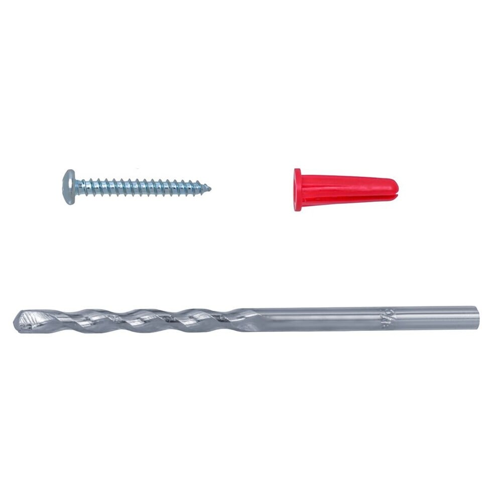 Ancrages coniques en plastique n° 10-12x1 pouce avec vis - 100 pièces