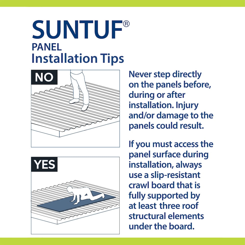 26 in. x 12 ft. Corrugated Polycarbonate Roof Panel in Clear