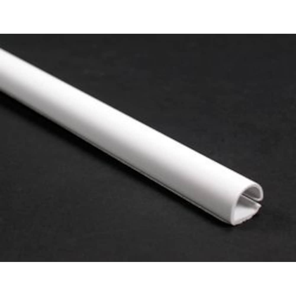 Canal de cordon CordMate en plastique blanc
