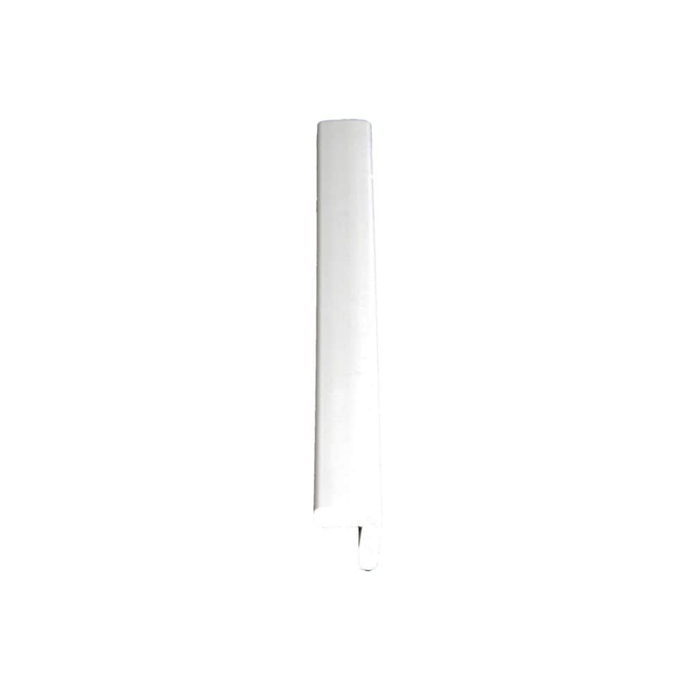 3/4-inch x 3/4-inch x 8 ft. Primed Door and Window PVC Exterior Corner Moulding