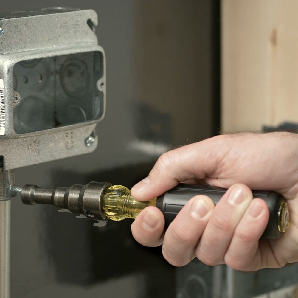 Conduit-Fitting and Reaming Screwdriver