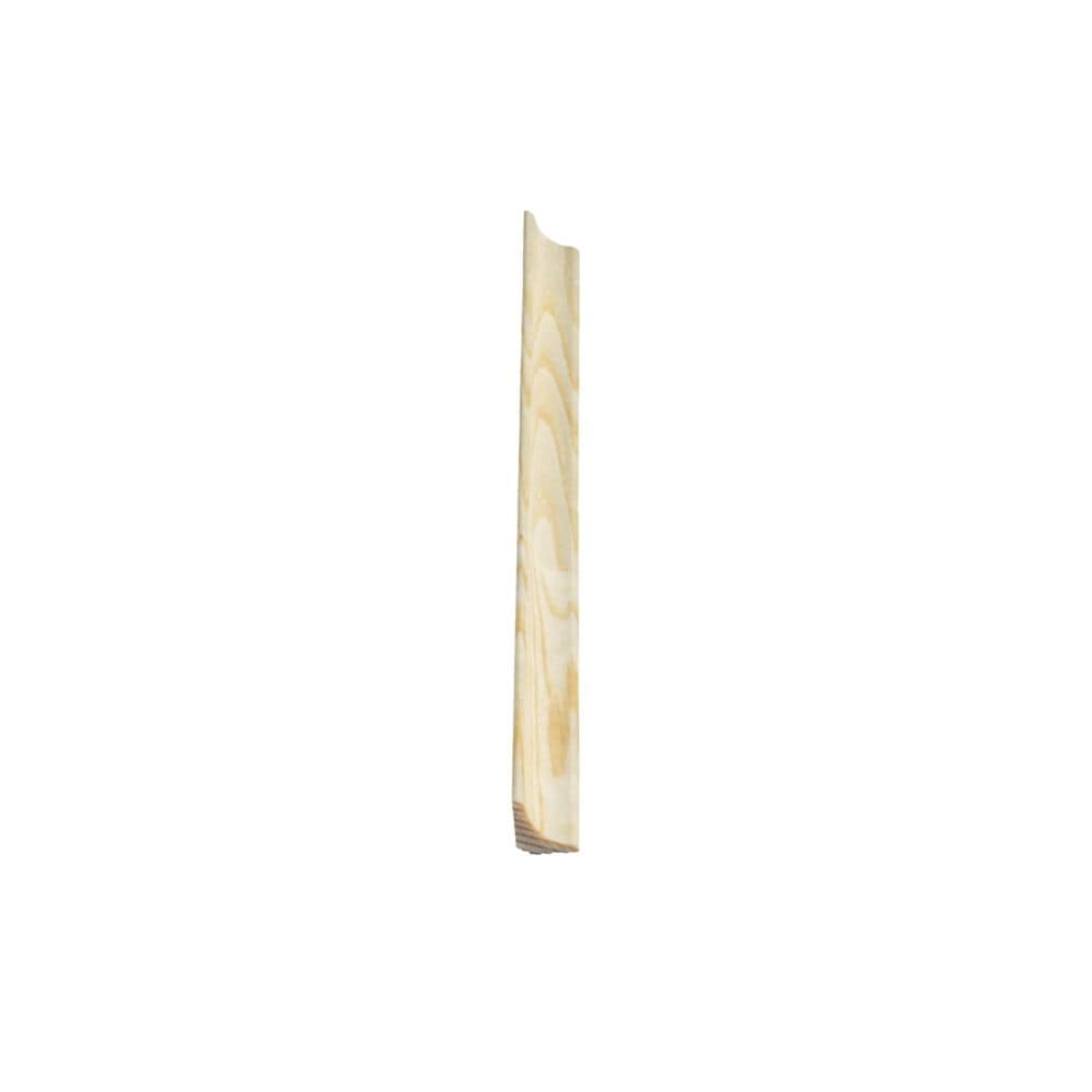 1/2 In. x 1/2 In. x 8 Ft. Finger Jointed Pine Cove