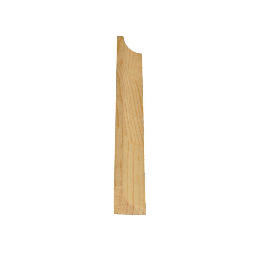 15/16 In. x 15/16 In. x 8 Ft. Finger Jointed Pine Cove
