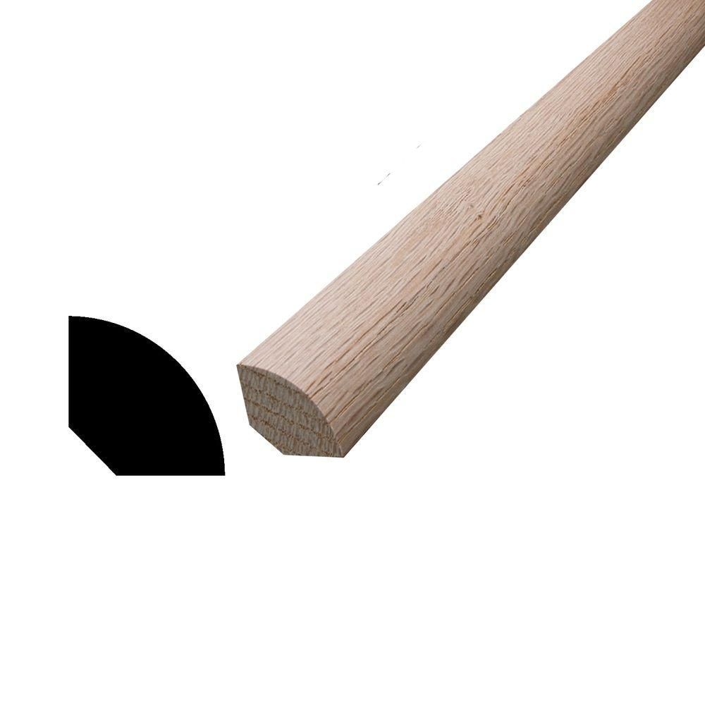 11/16-inch x 11/16-inch x 96-inch Oak Quarter Round