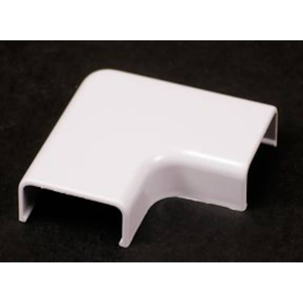 Coude plat CordMate II en plastique blanc