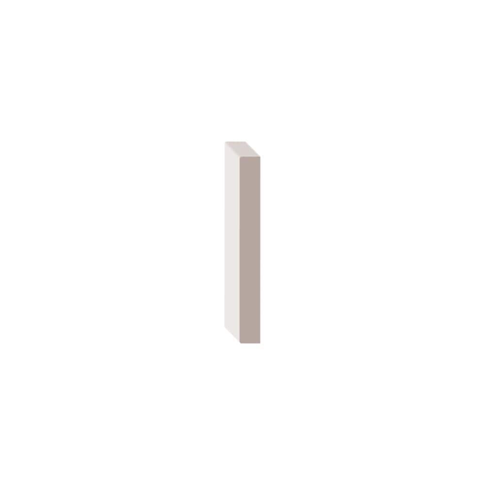 1-inch x 3-inch x 96-inch Primed MDF S4S