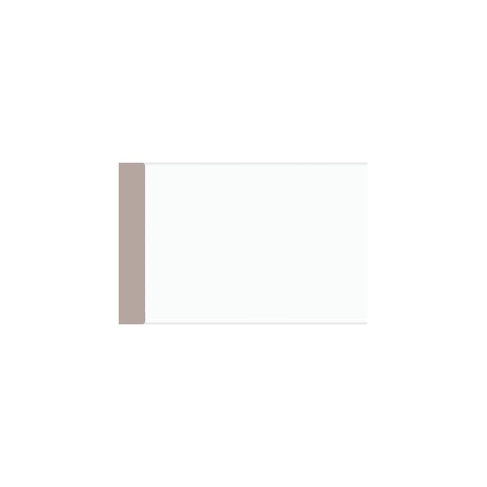 5/8-inch x 4-inch x 96-inch MDF Primed S4S Moulding