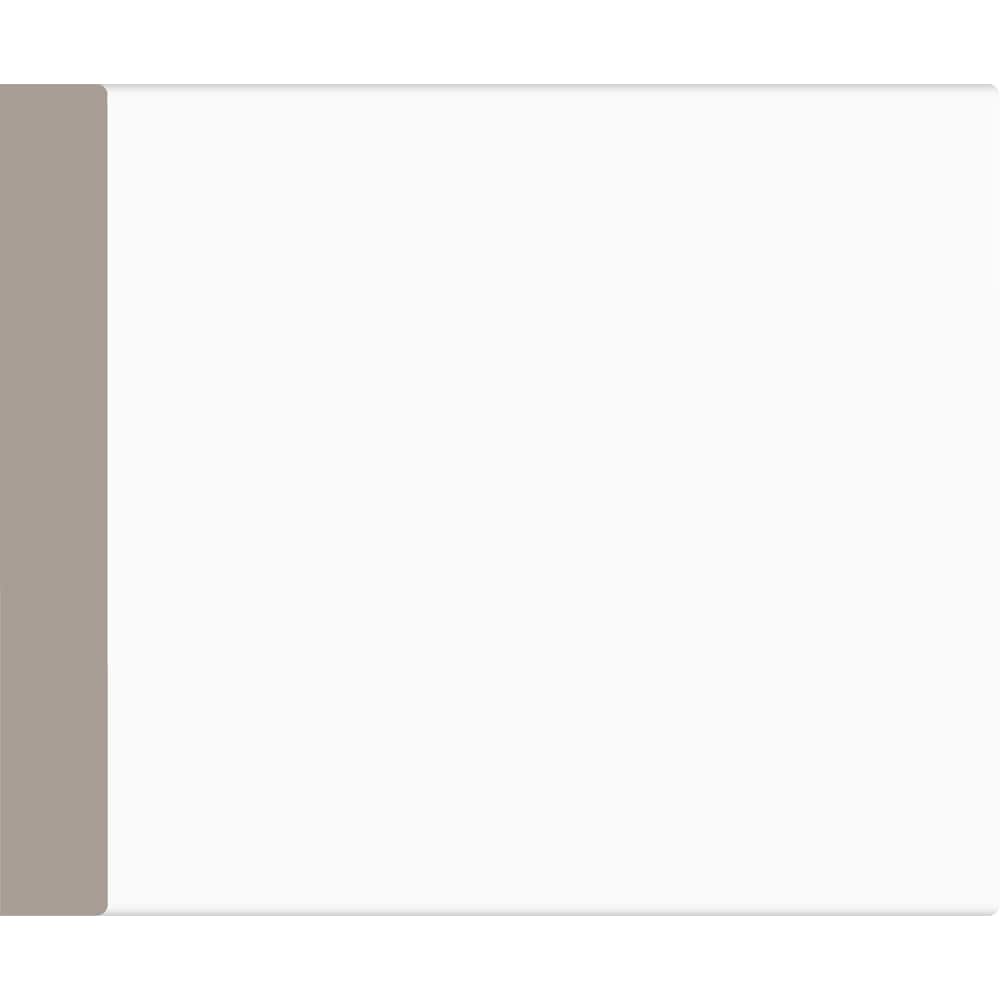 1-inch x 5-inch x 96-inch MDF Primed S4S Moulding