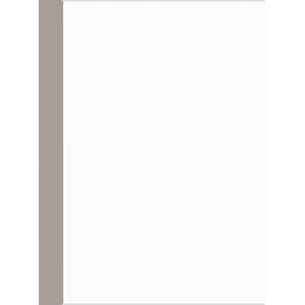 Moulure S4S apprêtée en MDF de 1 po x 8 po x 96 po